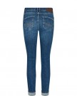 Mos Mosh Blue 'Vice Alvera' skinny jeans med destroy-detaljer thumbnail