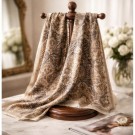 Endless Offwhitemønstret skjerf thumbnail