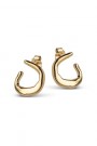 Enamel Copenhagen Gullforgylt sterling sølv 'Inga' Earrings thumbnail