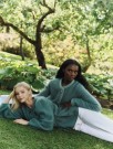 Ella&il Frosty Spruce mohair 'Fredrikke Chunky Cardigan' thumbnail