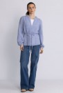 Ella&il Light blue mohair 'Fredrikke Chunky Cardigan' thumbnail
