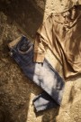 Mos Mosh 'Sumner Shine Jeans' med dekor og glidelås thumbnail
