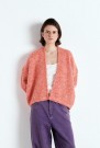 American Vintage Gaspacho Mouline 'East19am' alpakka cardigan uten knapper thumbnail