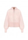 Hést Rose smoke 'Martha short' cardigan med zip thumbnail