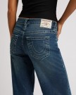 True Religion Dark wash mid rise loose fit 'Bobbi' baggy vid jeans thumbnail