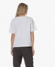 American Vintage Hvit 100% bomull 'Fiz02a' boxy t-shirt thumbnail