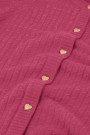 Fabienne Chapot Spicy Pink 'Charlotta Cardigan' tynn flettestrikket cardigan thumbnail