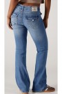 True Religion Ghost Wave 'Becca mid rise' bootcut jeans thumbnail