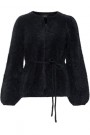 Ella&il Dark navy mohair 'Fredrikke Chunky Cardigan' thumbnail