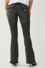 True Religion Charcol grey low rise 'Joey' flare jeans thumbnail