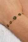 Timi Of Sweden Gull Fay Flower Chain Bracelet thumbnail