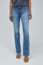 Salsa Denim Blue Wonder push up with pocket bootcut jeans L34 thumbnail