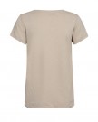Mos Mosh Feather gray 100% bomull 'Zibby Tee' t-shirt med motiv thumbnail