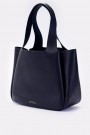 Vicolo Sort 'Roomy Bag' corporate skinnveske med fastmontert innerveske thumbnail