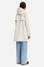 Samsøe Samsøe Warm white 'Stala Jacket' regnfrakk thumbnail