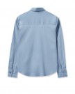 Mos Mosh Bel air blue 100% bomull 'Tina Jersey' myk jersey skjorte thumbnail