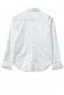 Mos Mosh Hvit 'Mattie Flip Shirt' bomullstretch skjorte. Bestselger-modell! thumbnail