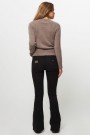 Lois Sort 'Raval' - Lea Soft supermyk flare viskose bukse L30 thumbnail