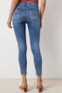Lois 'Celia Re Ram Cobalt' smal jeans i 80-talls vask L34  thumbnail