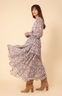 Hale Bob Ivorymønstret 'Celeste' lang kjole thumbnail