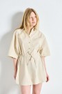 American Vintage Argan 'Bai14b' 100% bomull poplin skjortekjole thumbnail