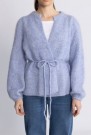 Ella&il Light blue mohair 'Fredrikke Chunky Cardigan' thumbnail