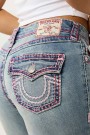 True Religion California Poppy 'Becca mid rise' med flapslommer. Special edition! thumbnail