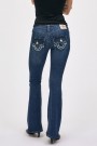 True Religion Diamond valley low rise ‘Joey’ flare jeans thumbnail