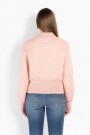 Hést Rose smoke 'Martha short' cardigan med zip thumbnail