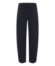 Cambio Royal navy 'Elaine Pleat' techno trendy egg-shaped bukse med fastmontert belte thumbnail