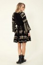 Hale Bob Sortgull brodert Rayon Crinkle Gauze 'Ravin Embroidered Dress' thumbnail