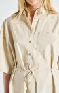 American Vintage Argan 'Bai14b' 100% bomull poplin skjortekjole thumbnail