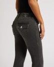 True Religion Charcol grey low rise 'Joey' flare jeans thumbnail