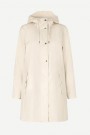 Samsøe Samsøe Warm white 'Stala Jacket' regnfrakk thumbnail