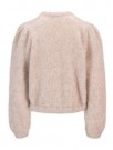Ella&il Lys Beige Melert Cardigan Franca Chunky Cardigan thumbnail