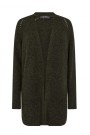 Mos Mosh Grape leaf bløt alpakkamix 'Thora Lang Cardigan' thumbnail