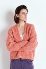 American Vintage Gaspacho Mouline 'East19am' alpakka cardigan uten knapper thumbnail