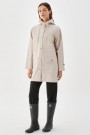 Busnel Light beige 'Britte Raincoat' eksklusiv regnfrakk thumbnail
