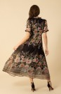 Hale Bob Sortmønstret Haley Organza long Dress thumbnail