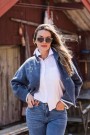 Hést Blue with white 'Iben Zip Jacket' thumbnail