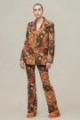 Lois Orange hippie-mønstret 'Yoko22' Flower Cord L32 thumbnail