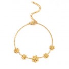 Timi Of Sweden Gull Fay Flower Chain Bracelet thumbnail