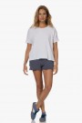 American Vintage Hvit 'Son36b' Boxy t-shirt thumbnail