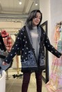 Hale Bob Sortmønstret wool blend jacquard 'Jacqueline Wool Blend Cardigan' thumbnail