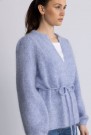 Ella&il Light blue mohair 'Fredrikke Chunky Cardigan' thumbnail