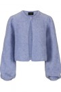 Ella&il Light blue mohair 'Amelia Chunky Cardigan' thumbnail