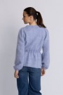 Ella&il Light blue mohair 'Fredrikke Chunky Cardigan' thumbnail