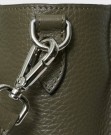 Decadent Oliven 'vivian Small Bucket Bag' skinnveske med stripet reim thumbnail