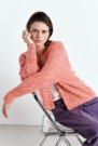 American Vintage Gaspacho Mouline 'East19am' alpakka cardigan uten knapper thumbnail