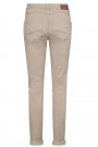 Mos Mosh Feather gray 'Naomi Treasure Pant' tencel bukse med ton i ton broderi ved lomme thumbnail